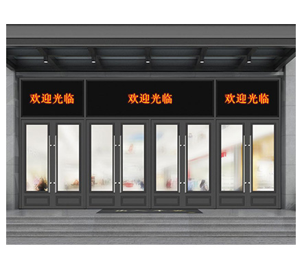 无缝焊接商务地弹门SW13 - 长春商务